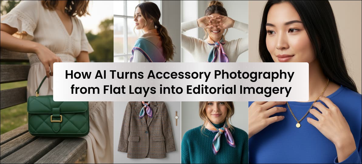 Beyond Apparel: How AI Turns Accessory Photography from Flat Lays into Editorial Imagery cover image