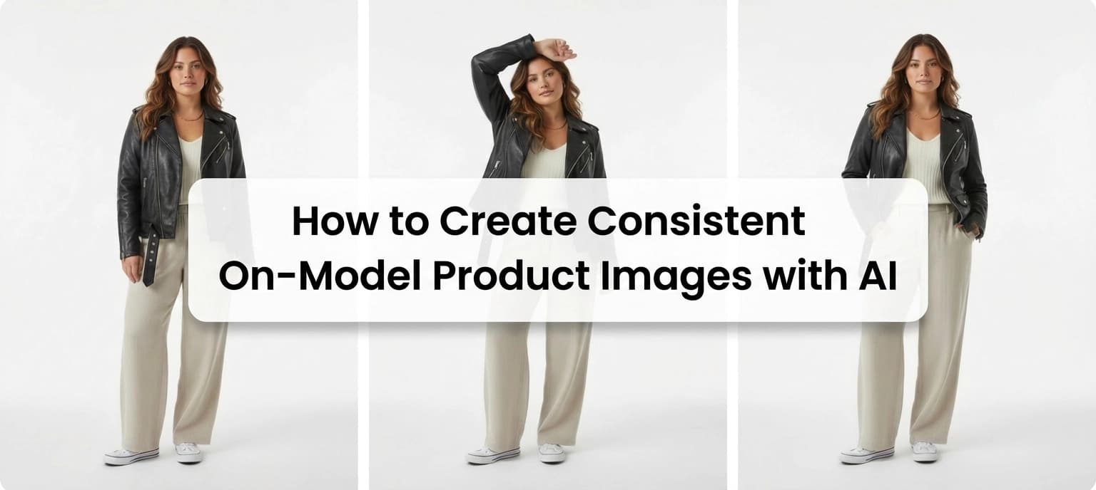 How to Create Consistent On-Model Product Images with AI cover image